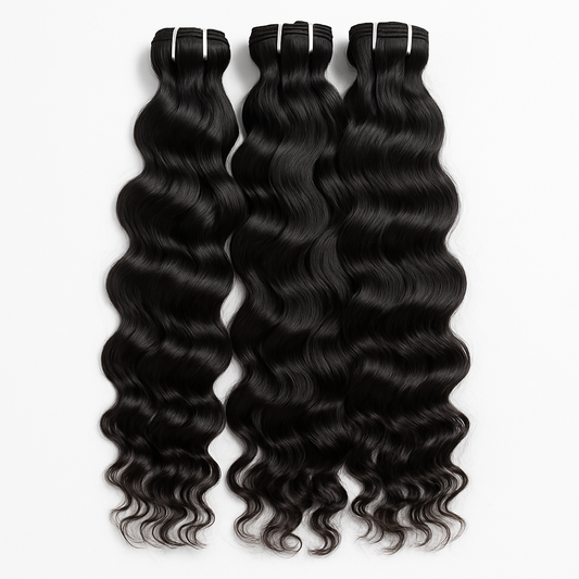 Raw Vietnamese Wavy Hair Bundles - Sleek, Silky & Naturally Luxurious